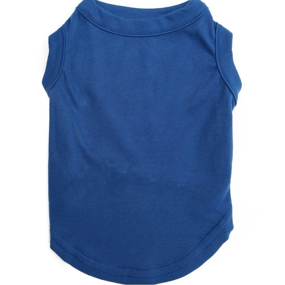 🦴Pet🦴 Blue Blank Tee Size S
